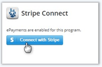 Connect with Stripe Button