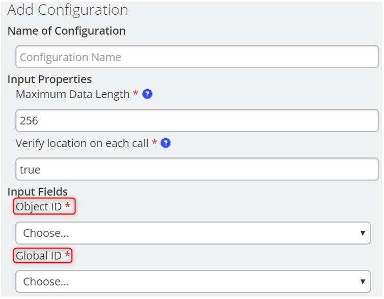 Label settings