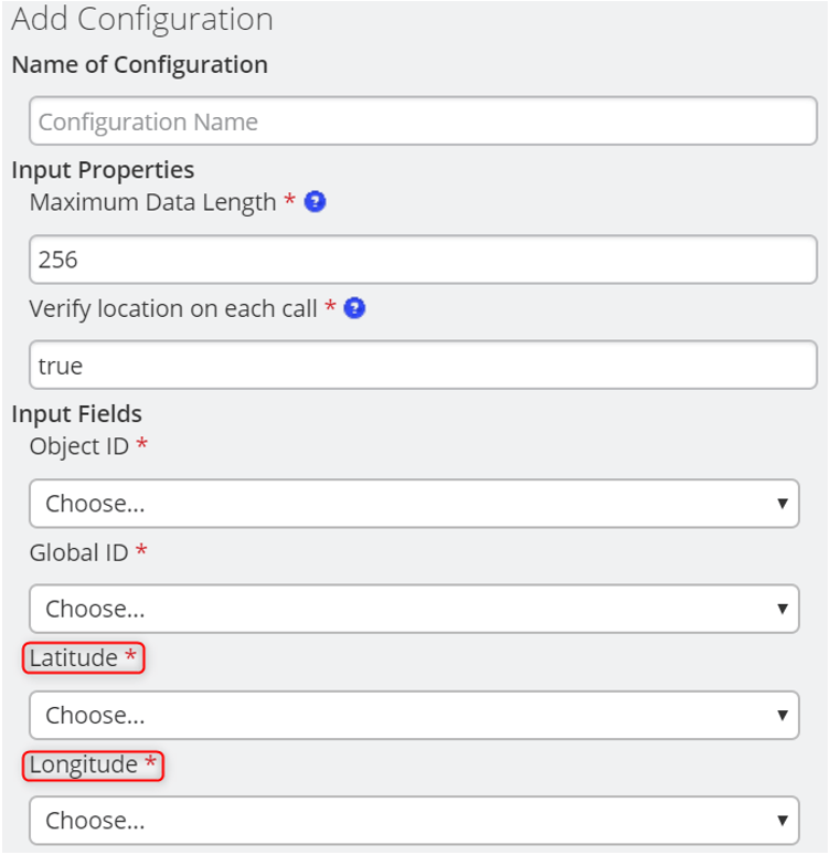 Label settings