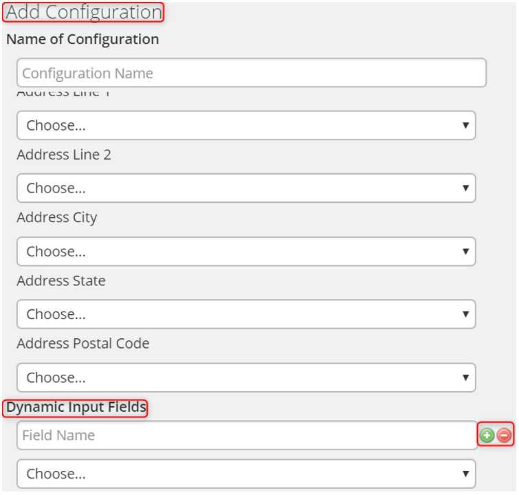 Label settings