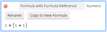Formula Reference