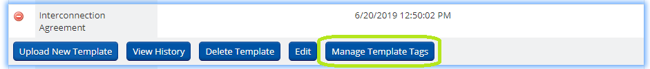 Manage Template Tags