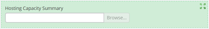 Hosting Capacity Summary Attachment Form Element