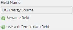 DG Energy Source Form Element Field Name 