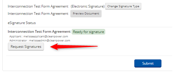 Request Signatures