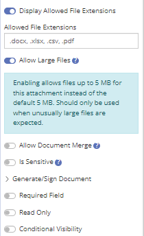 Allow Large Files
