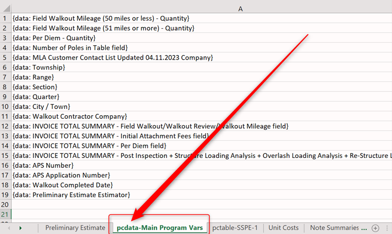 XLSX Sheet