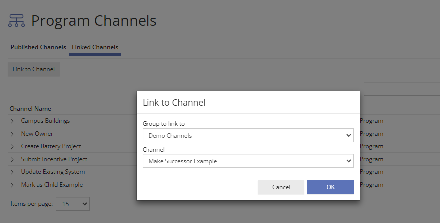 Configure Lookup Project Configuration