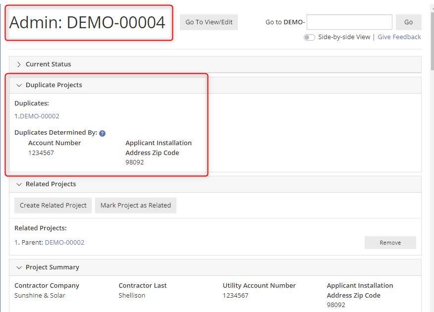 Use Automatic Duplicate Check