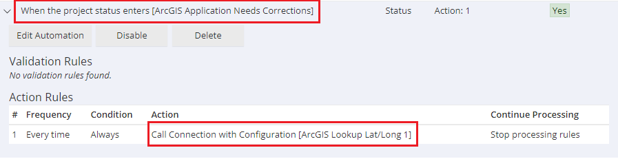 Automation for Lookup Lat/Long Configuration