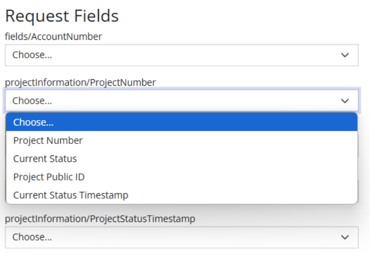 Configuration of Built-In Fields