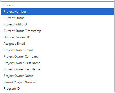 Configuration of Built-In Fields