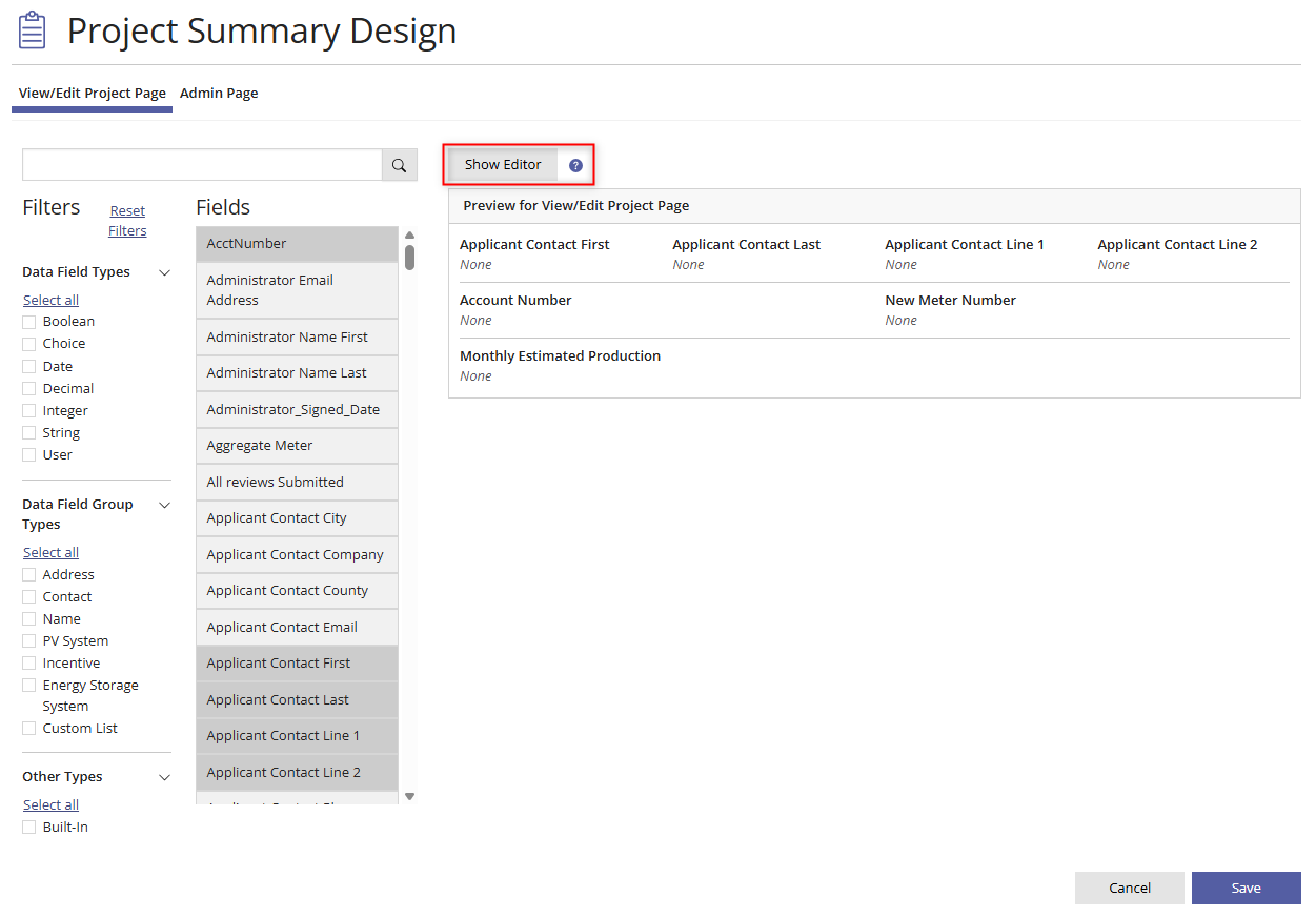 Project Summary Design Preview Project Summary Design Preview